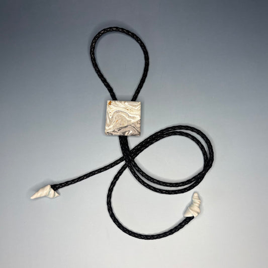 Cross Cut Bolo Tie